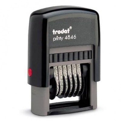 Numeraator 4mm Printy 4846