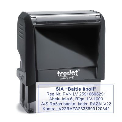 Rekvisiitide tempel 58x22mm Printy 4913
