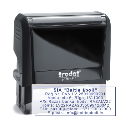 Rekvisiitide tempel 70x25mm Printy 4915